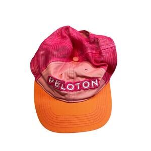 Peloton Orange and Pink Baseball Hat
